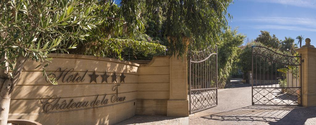 Hotel Chateau De La Tour Канны Экстерьер фото